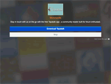 Tablet Screenshot of mommaville.com